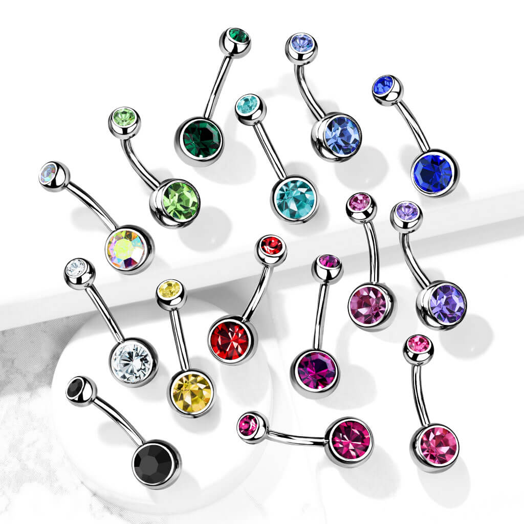 Belly Button Piercing Ball Zirconia