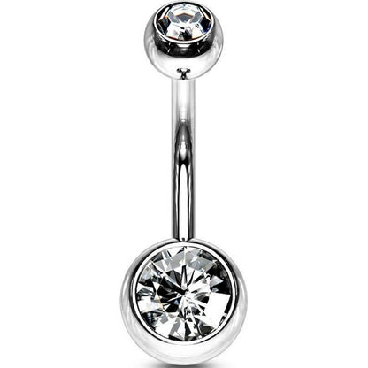 Belly Button Piercing Ball Zirconia