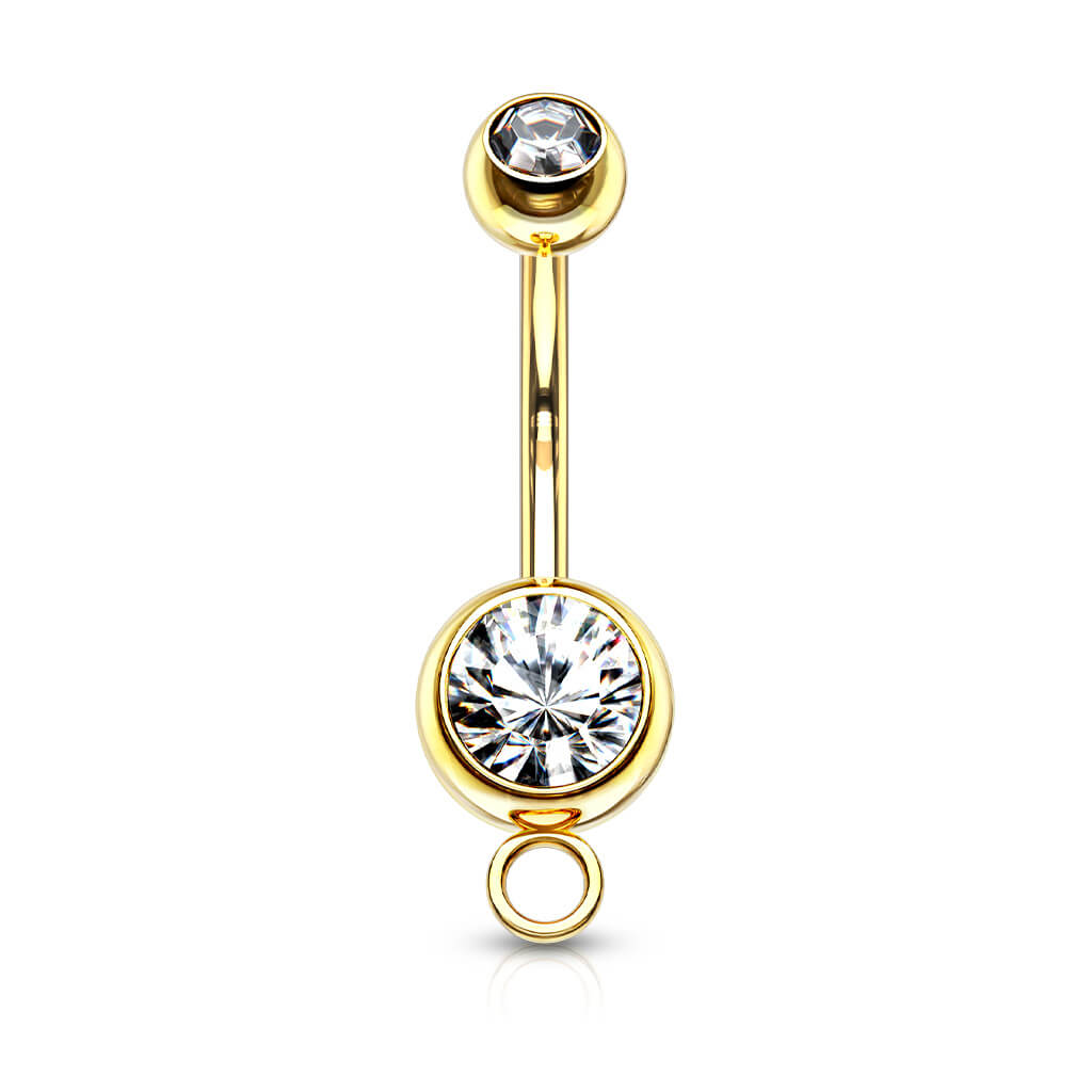 Belly Button Piercing Ball Zirconia