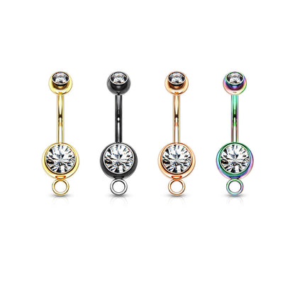 Belly Button Piercing Ball Zirconia