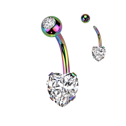 Belly Button Piercing Zirconia