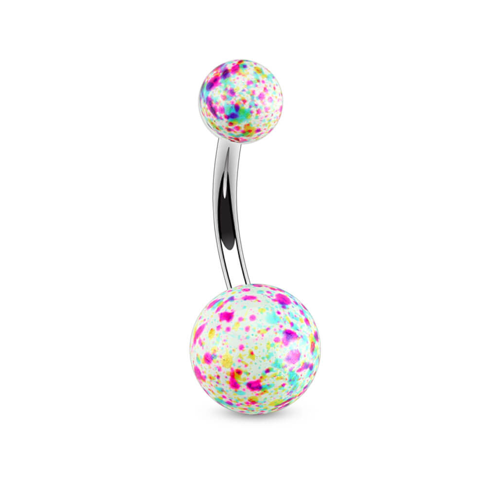 Belly Button Piercing Acrylic Ball