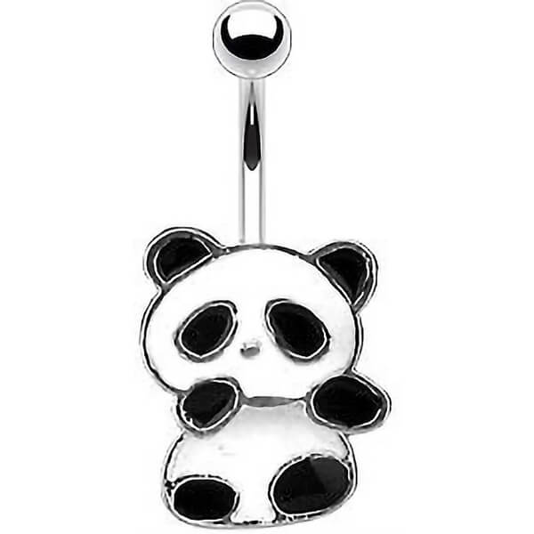 Bauchnabelpiercing Panda