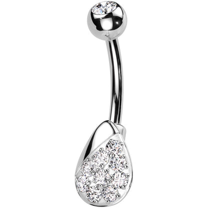 Piercing Nombril Larme Zircone