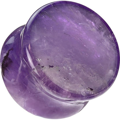 Tunnel Amethyst Semi Precious Stone