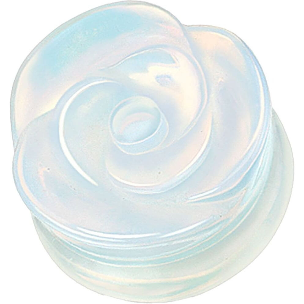 Plug Pierre semi-précieuse Opalite rose