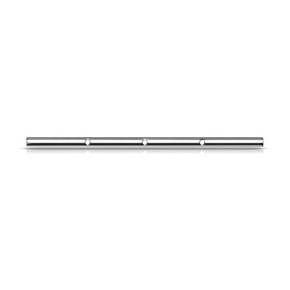 Titanium barbell pin with 3 holes Internally Threaded