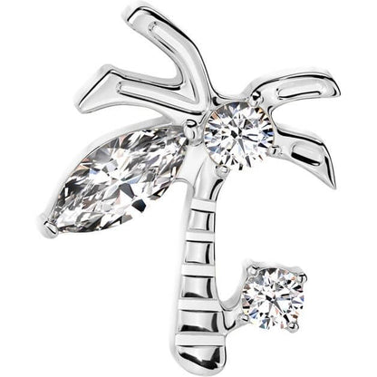 Titanium palm tree zirconia Push-In