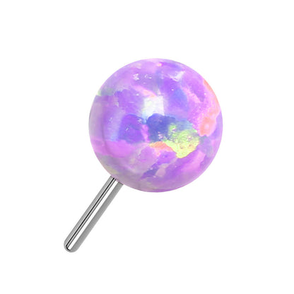 Titanium top ball opal Push-In