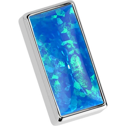 Titan Rechteck Zargenfassung Opal Push-In