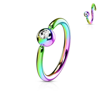 Ring Ball Zirconia Bendable