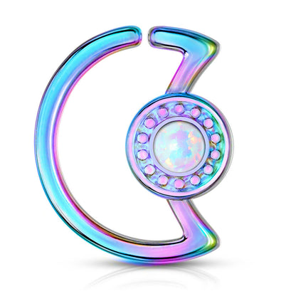 Ring Mond Opal Biegbar