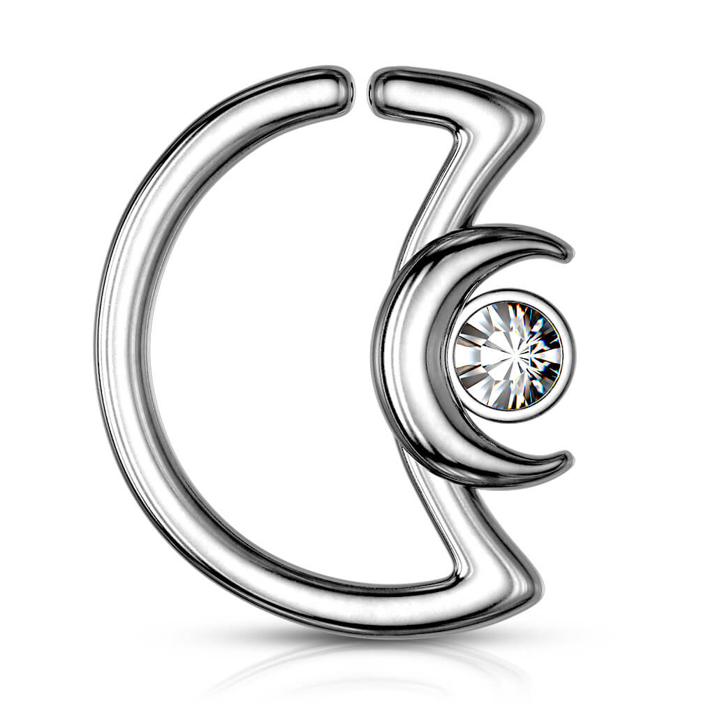 Anillo Circonita lunar Flexible