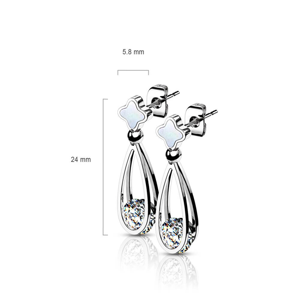 Drop Zirconia dangle