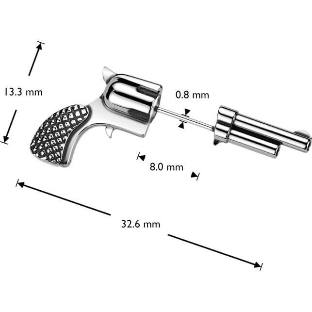 Pistola revolver arma