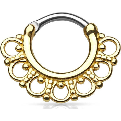 Septum clicker tribal clicker