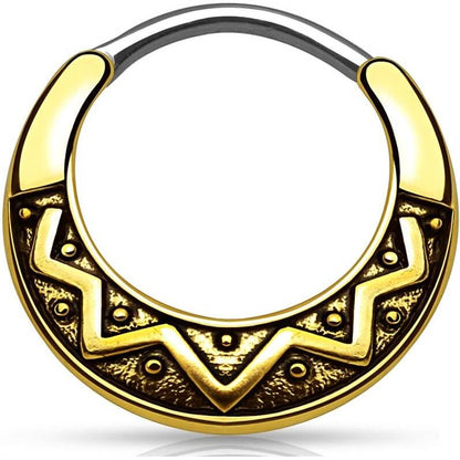 Septum clicker tribal clicker