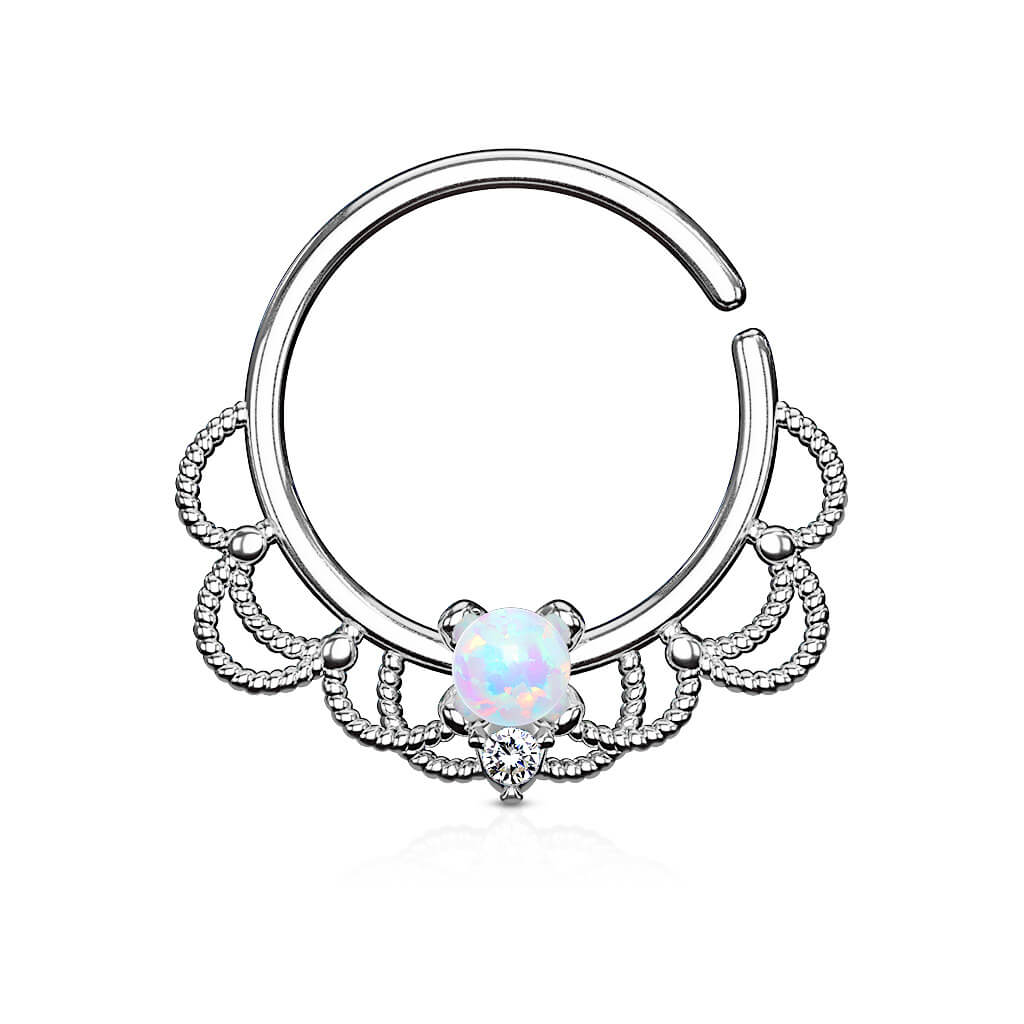 Ring Filigree Opal Bendable