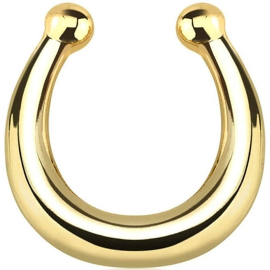 Fake Nose Piercing Septum Bendable