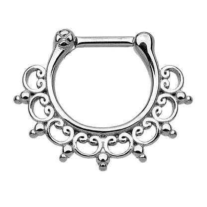 Piercing Septum  Clicker tribale Clicker