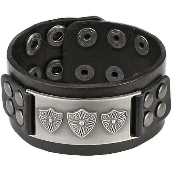 Black Royal Shield Buckle