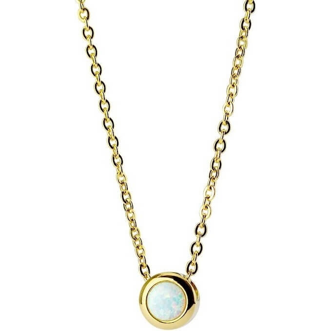 Collier Bille Opale