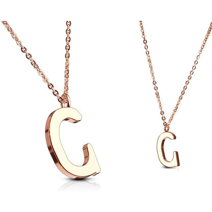 Collier Lettres A-Z