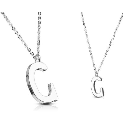 Collier Lettres A-Z Argent