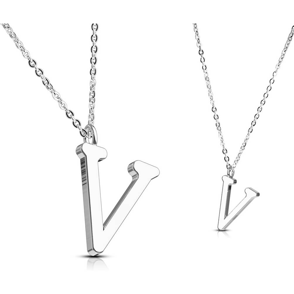 Collier Lettres A-Z Argent