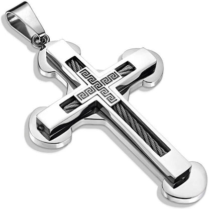 Double Cross Silver