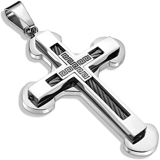 Double Cross Silver