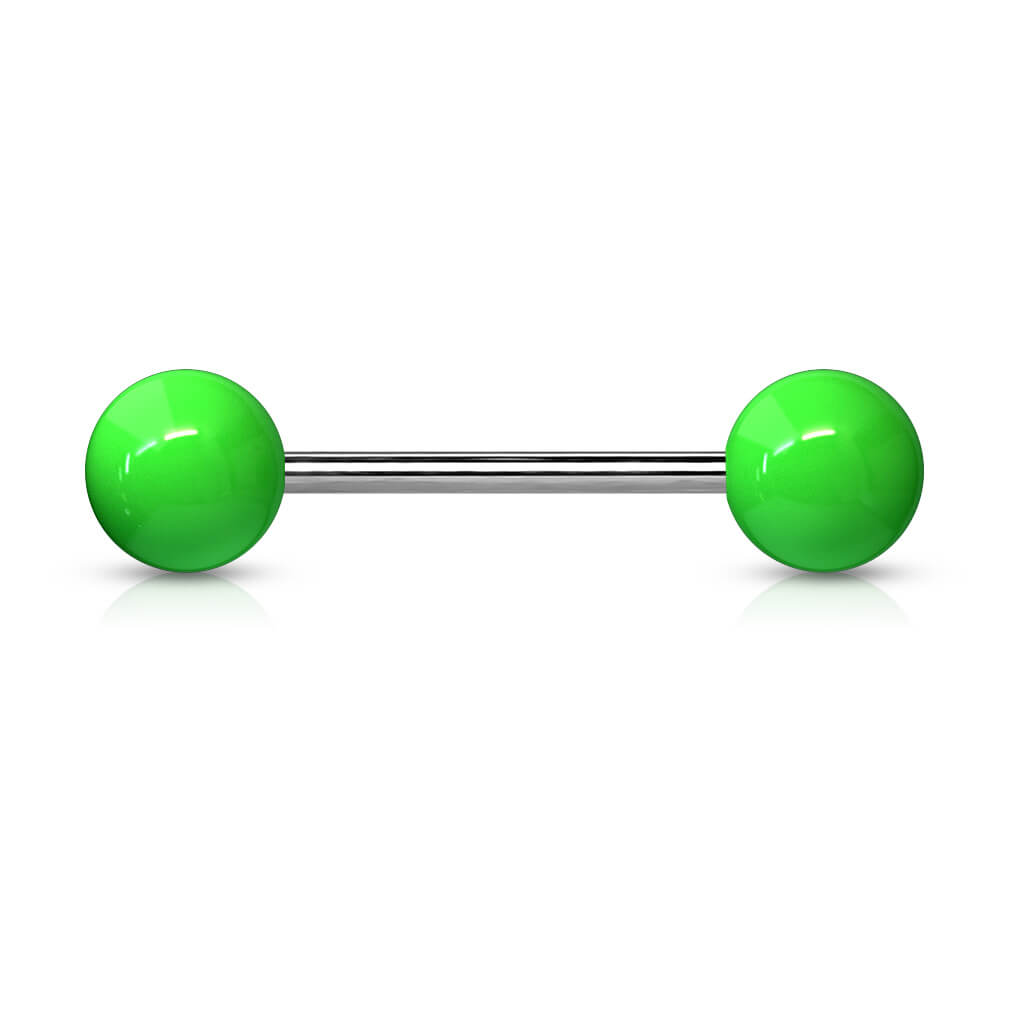 Titanio Barbell Bola Acrílica