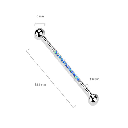 Titane Barre industriel Zircone Opale