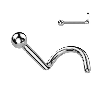 Titanium Nose Screw Ball