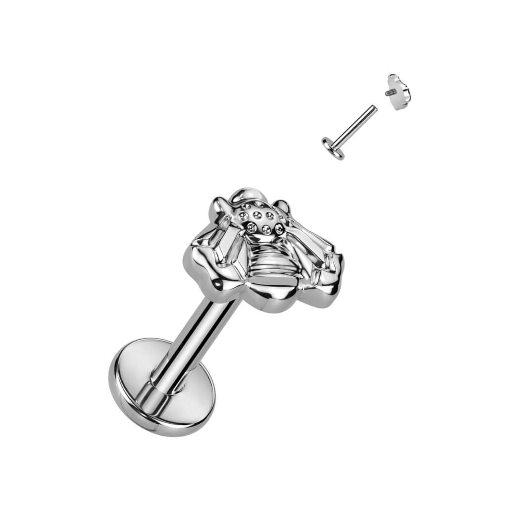 Titanio Labret Design ape Filettatura Interna