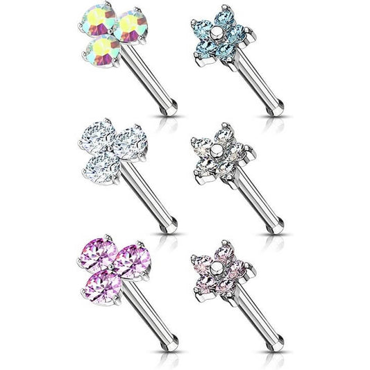 Nose Stud Set Zirconia