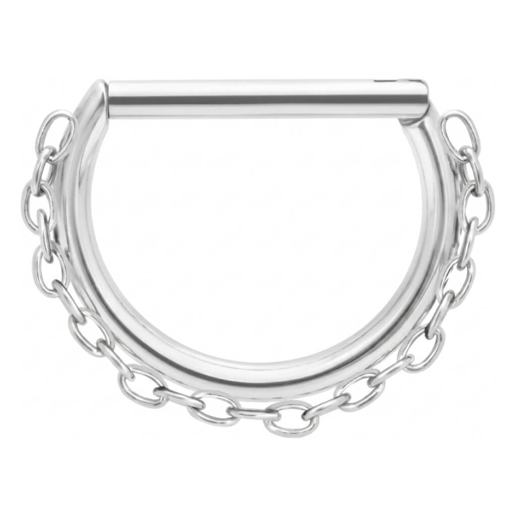 Titanium Ring Chain Clicker